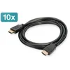 Digitus HDMI High Speed mit Ethernet Anschlusskabel, 10er Pack