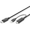 Digitus Adapterkabel HDMI > Displayport, UHD 4K