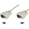 Digitus Datatransfer Anschlusskabel,3m (3 m, VGA), Schnittstellenkabel
