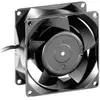 Papst AC-Axiallüfter 230VAC 30m³/h (80 mm, 1x), PC Lüfter, Schwarz