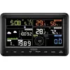 Eurochron Funk-Wetterstation, Wetterstation, Schwarz