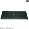 Siemens Bosch Kohlefilter, Aktivkohlefilter 430 x 175mm, rechteckig fü...