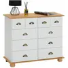 Idimex, Kommode + Sideboard, Colmar (92 x 39 x 80 cm)
