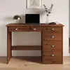 IDIMEX Schreibtisch LANA mit 5 Schubladen, Kastanie farben - Bürotisch...