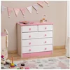 IDIMEX Kommode RONDO, Kommode Anrichte Sideboard mit 5 Schubladen Kief...