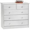 IDIMEX Kommode RONDO, Kommode Anrichte Sideboard mit 5 Schubladen Kief...