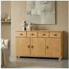 IDIMEX Kommode COLMAR, Sideboard Kommode Anrichte Kiefer massiv 3 Tür