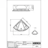 Hoesch, Badewanne, Eck-Badewanne SPECTRA 1408x1408x480mm we (290 l, 14...