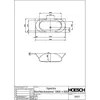 Hoesch, Badewanne, Badewanne SPECTRA 1800x800x480mm we (170 l)
