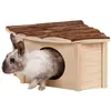 Eckhäuschen für Nagetiere Kerbl Nature Beige 31x31x20 cm