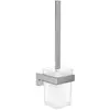 Emco, Toilettenbürste, WC-Bürstengarnitur Cue chrom 321500100