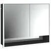 emco loft Lichtspiegelschrank mit Unterfach, 800mm, 2 Türen, Unterputz...