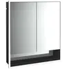 emco loft Lichtspiegelschrank mit Unterfach, 600mm, Unterputzmodell, s...