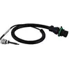 Sensor Abgastemperatur geschraubt 2-polig 490 mm Kabel HELLA für u.a. ...