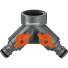 GARDENA Wahlschalter 2 Bewässerungskreise - Gewinde 33.3mm - 940-26