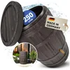 4rain Regentonne VINO Regenfass 250 Liter dunkelbraun, 250 l
