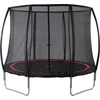 Trampolin mit Sicherheitsnetz Black Spider