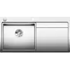 BLANCO DIVON II 5 S-IF, Schrankwaschbecken, Edelstahl, Edelstahl, Rech...