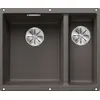 BLANCO SUBLINE 340/160-U SILGRANIT vulkangrau