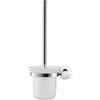 Duravit, Toilettenbürste, Bürstengarnitur D-CODE für Wandmontage, Glas...
