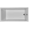 Duravit, Badewanne, Rechteck-Badewanne STARCK X 1800x900mm, 1 Rückensc...