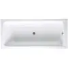 Duravit, Badewanne, Rechteckbadewanne Krperformbadewanne D-Code 75 x 1...