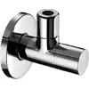 Schell Varia Design-Eckventil 1/2" mit Rosette, Chrom, 1 Stk.