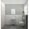 Geberit Handwaschbeckenunterschrank Renova Compact 44,8x60,4x25,2cm, m...