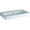 Geberit Waschtisch iCon 90x48,5cm, we. K-Tect, o. Hahnl., m ÜL