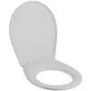 Geberit, WC Deckel, WC-Sitz RENOVA COMPACT abn m De Scharniere Edelsta...