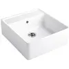 Villeroy & Boch Spülstein Einzelbecken in Weiß Alpin CeramicPlus