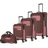 travelite VIIA 4W Trolley L / M / S Travelbag Spring Rose hellrot 78cm