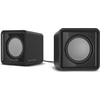 Speedlink TWOXO USB-betriebene Stereo-Lautsprecher (2x 2,5W), schwarz