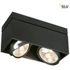 SLV 117110 KARDAMOD SURFACE SQUARE ES111 DOUBLE Deckenleuchte eckig sc...