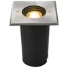 SLV 227684 SOLASTO Bodeneinbauleuchte eckig Edelstahlblende GU10