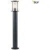SLV 232075 PHOTONIA Wege- und Standleuchte A60 rund anthrazit klares G...