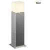 SLV 1000345 SQUARE POLE 60 E27 Outdoor Stehleuchte Edelstahl max. 20W ...