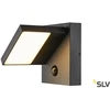 SLV 1002990 ABRIDOR SENSOR Outdoor LED Wandaufbauleuchte IP55 anthrazi...