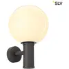SLV 1002002 GLOO PURE WL Outdoor Wandaufbauleuchte E27 anthrazit IP44