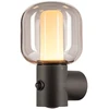 SLV 1004679 OVALISK WL Sensor, Outdoor LED Wandleuchte anthrazit CCT s...