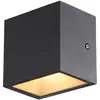 SLV 1005148 SITRA S, LED Outdoor Wandaufbauleuchte, anthrazit, CCT swi...