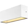 SLV 1005156 SITRA L, LED Outdoor Wandaufbauleuchte, weiss, CCT switch ...