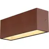 SLV 1005157 SITRA L, LED Outdoor Wandaufbauleuchte, rost farbend, CCT ...
