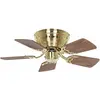 CasaFan Classic Flat, Ventilator, Braun
