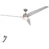 Deckenventilator ECO AVIATOS, Ø 162 cm, silber, DC, leise