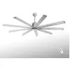 Deckenventilator BIG SMOOTH ECO, titansilber, 220 cm leise