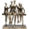 Kare Design Dekofigur Deko Figur Sitting Break 24cm