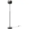 Kare Design Stehleuchte Smoke Goblet Ball, Schwarz/Grau, Stehlampe, St...