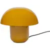 Kare Tischleuchte Mushroom Shiny, Gelb, Tischlampe, Stahlgestell, Meta...