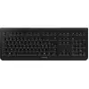 CHERRY KW 3000, Volle Größe (100%), Kabellos, RF Wireless, AZERTY, Sch...